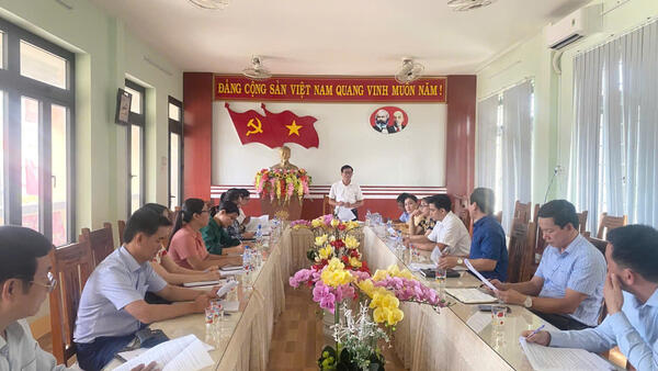 Tiểu ban Tuyên truyền và phục vụ Đại hội đại biểu Đảng bộ xã Lân Phong lần thứ I tổ chức cuộc họp để triển khai một số nhiệm vụ chuẩn bị cho công tác Đại hội Đảng bộ xã lần thứ I, nhiệm kỳ 2025 – 2030