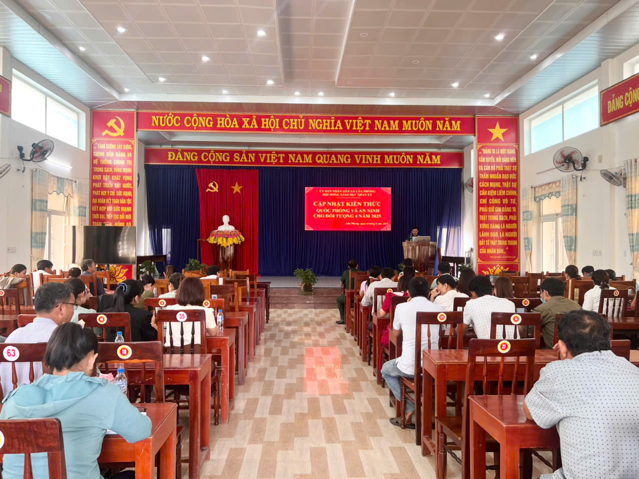 Ahr:Toàn cảnh lớp cập nhật kiến thức QPAN cho đối tượng 4